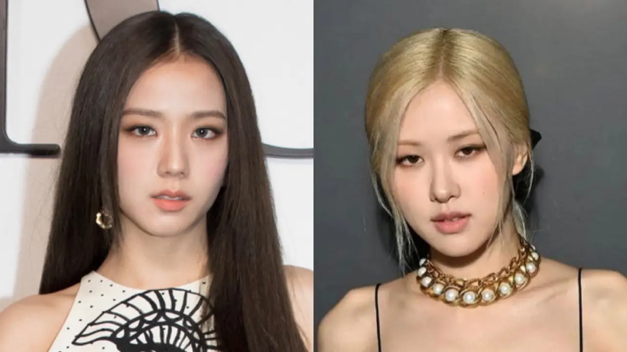 Jisoo dan Rose di Paris Fashion Week kenakan mini dress/dok. Dior dan YSL