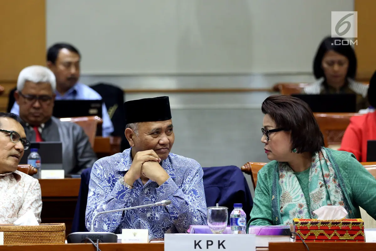 Penuhi Undangan, Seluruh Pimpinan KPK Hadiri RDP dengan Komisi III DPR