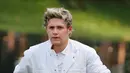 Pernyataan itu terbukti saat Niall terlihat mengenakan boot pelindung selama show On the Road Again di Montreal, Kanada, Sabtu (5/9/2015). (Bintang/EPA)