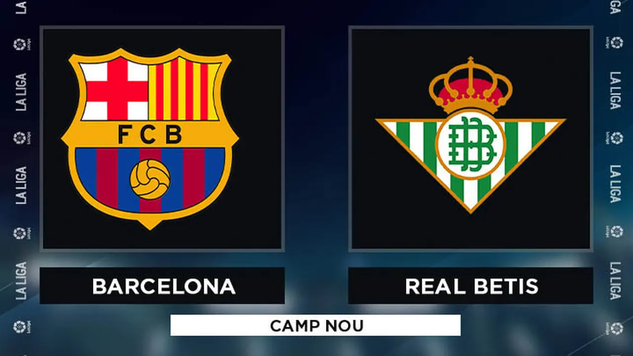 La Liga - Barcelona Vs Real Betis