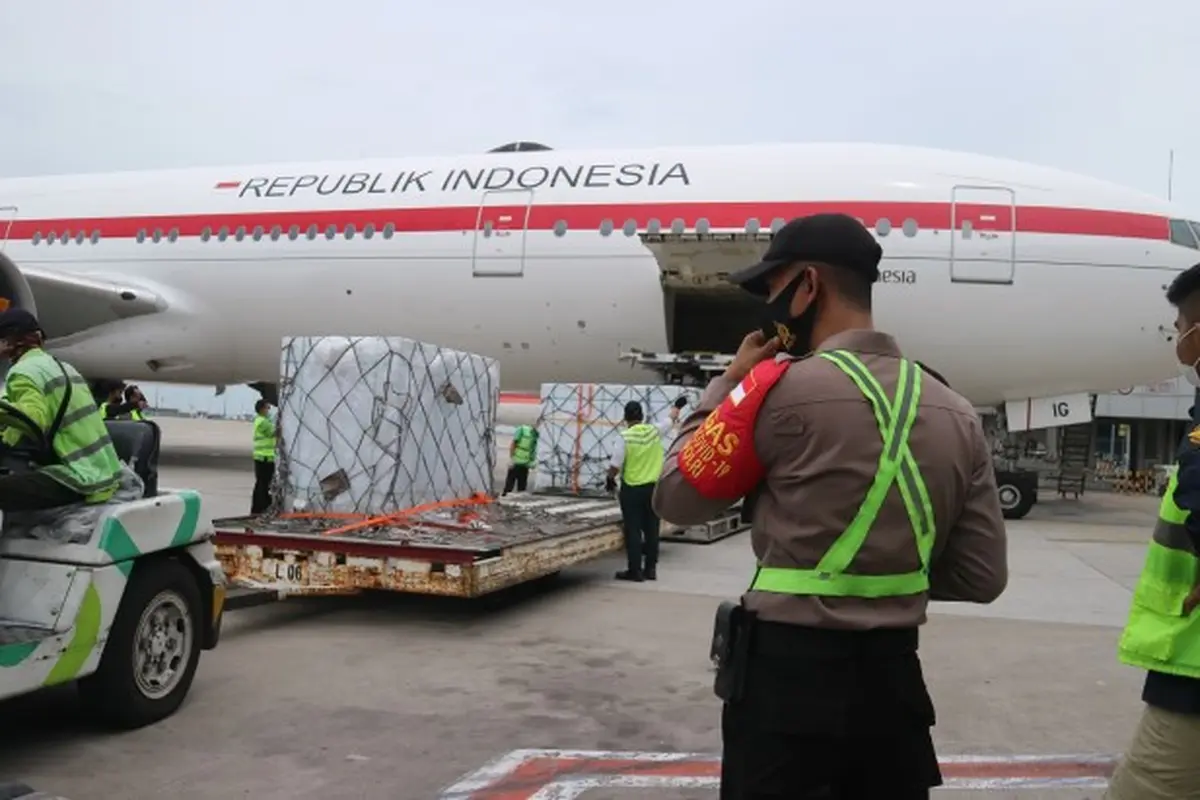 Indonesia Kedatangan Vaksin Sinovac
