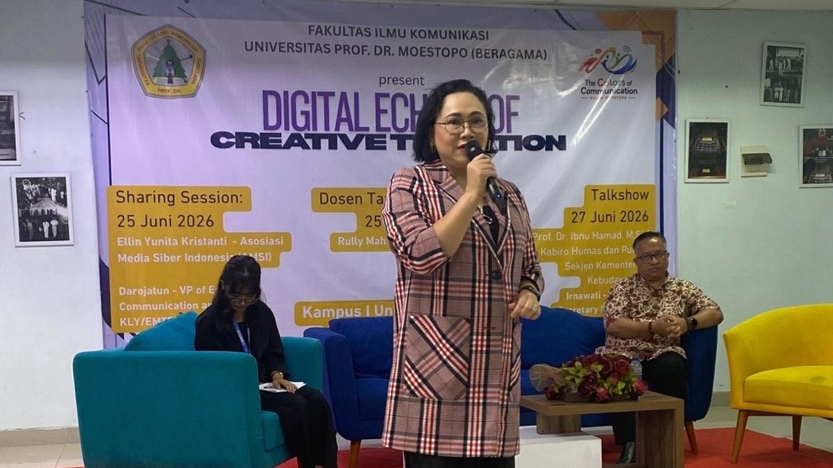 FIKOM Universitas Prof. Dr. Moestopo Gelar The Colors of Communication 2026, Bekali Mahasiswa Hadapi Industri Digital