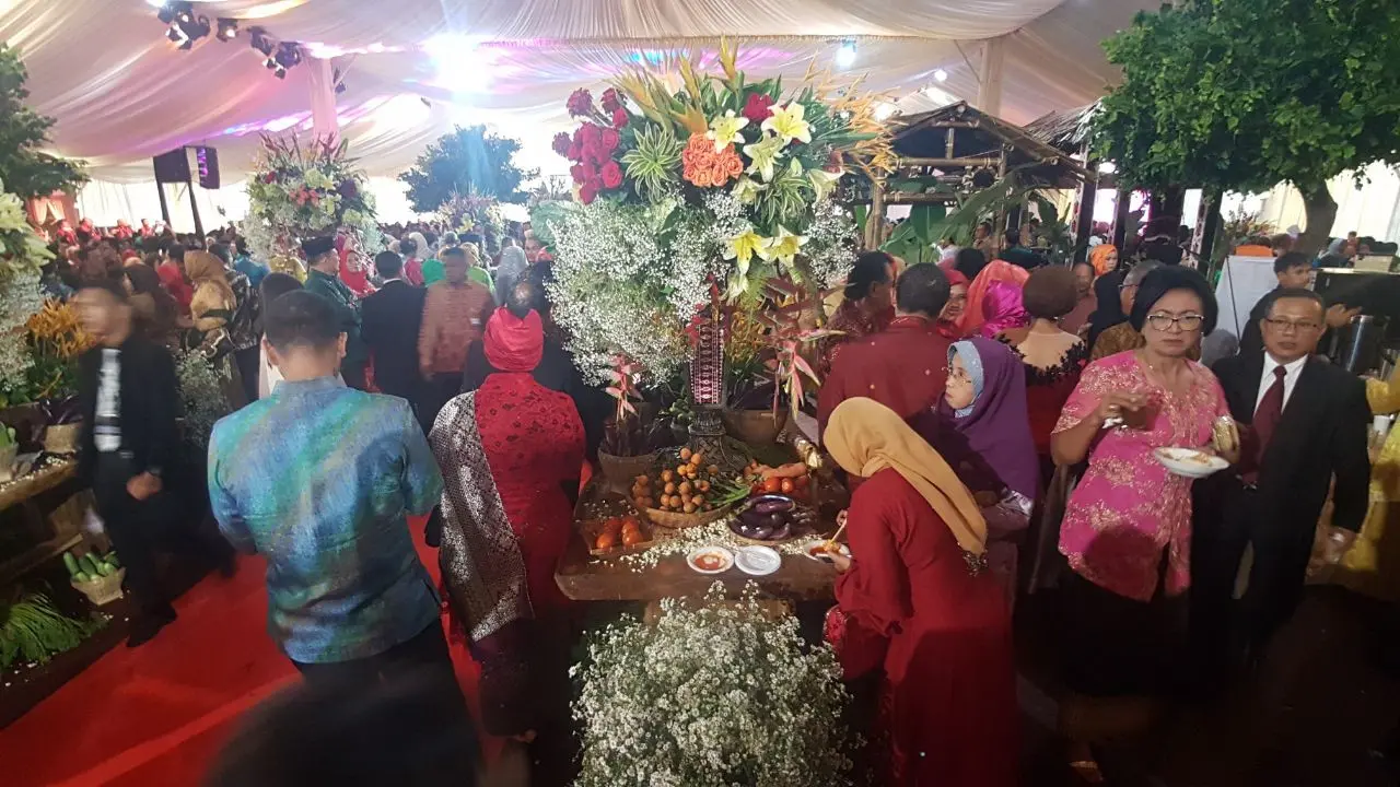 Resepsi Kahiyang Ayu-Bobby Nasution