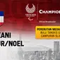 Leani Ratri Oktila / Hary Susanto vs Faustine Noel/Lucas Mazur (PRANCIS)