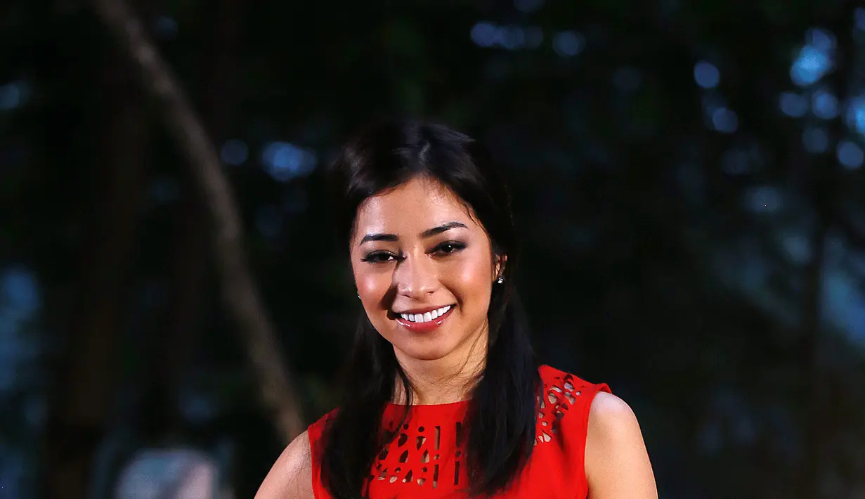 'Karena aku deket banget sama Calvin, jadi chemistry di antara kita gak terlalu sulit' ujar Nikita. (Wimbarsana Kewas/Bintang.com)