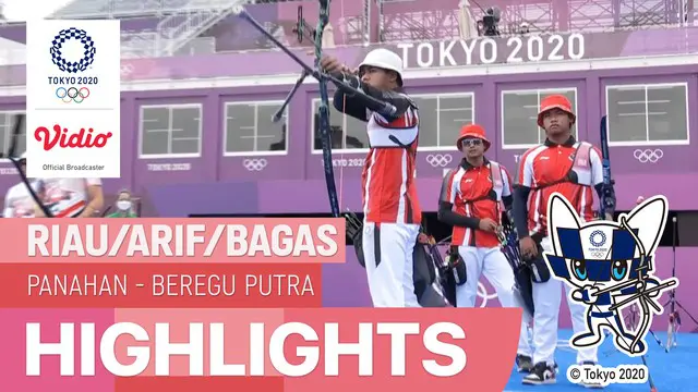 VIDEO: Langkah Tim Beregu Putra Panahan Indonesia di Olimpiade Tokyo 2020 Terhenti