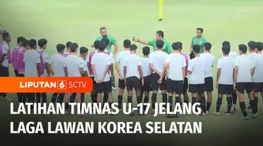 Persiapan dilakukan timnas sepak bola U-17 jelang laga uji coba melawan Korea Selatan. Pasca laga melawan Korea Selatan, timnas U-17 akan berangkat ke Jerman untuk menjalani pemusatan latihan sebagai persiapan mengikuti Piala Dunia.