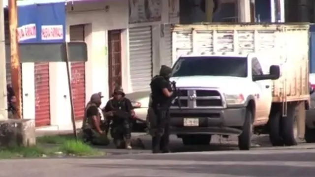 Pertempuran saat putra gembong narkoban Meksiko El Chapo, Ovidio Guzmán López ditangkap dan picu pertempuran. (AFP)
