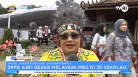 Menerjang Ombak Danau Sentani, Petugas SPPG Antar MBG dengan Kapal Cepat