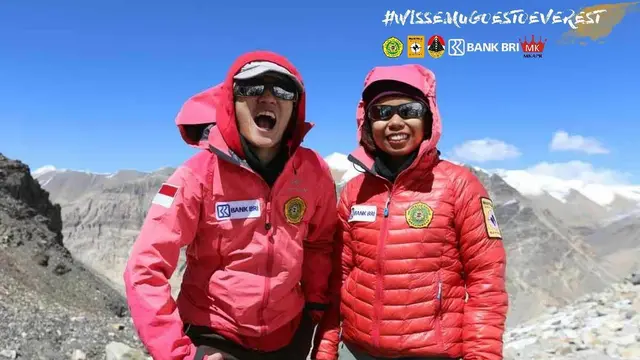 Kedua Pendaki di Tengah Pendakian sebelum Summit. (Dok. Tim Wissemu)