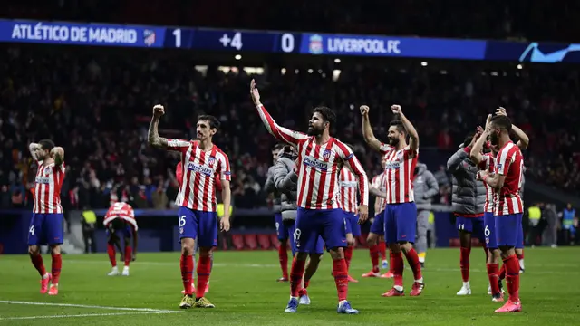 Gol Saul Niguez Bawa Atletico Madrid Hajar Liverpool