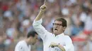 Fabio Capello termasuk jajaran pelatih top dan juga melatih dua kali di klub yang sama, yaitu AC Milan dan Real Madrid. (EPA/Yuri Kochetkov)