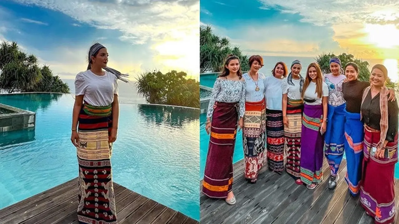 7 Potret Ashanty Liburan di Sumba, Sambil Jemput Asisten Rumah Tangganya