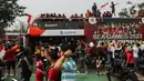 Seperti diketahui, Timnas Indonesia U-22 berhasil meraih emas cabor sepak bola setelah mengalahkan Thailand 5-2 di babak final.  (Liputan6.com/Johan Tallo)