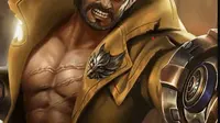 Satu di antara hero terkenal di Mobile Legends, Roger. (FOTO / Ist MPL ID)