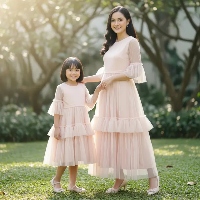 Model Dress Couple Ibu dan Anak