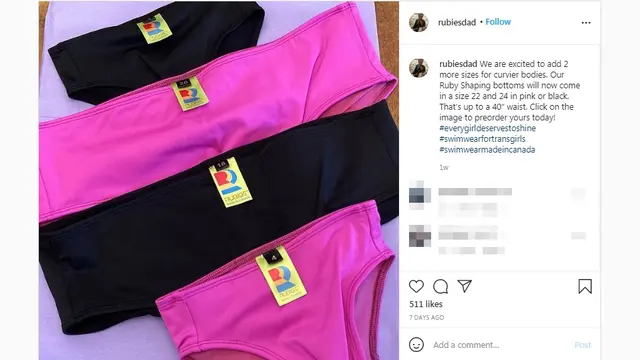 Terinspirasi Sang Putri, Pria Buat Baju Renang untuk Transgender Remaja