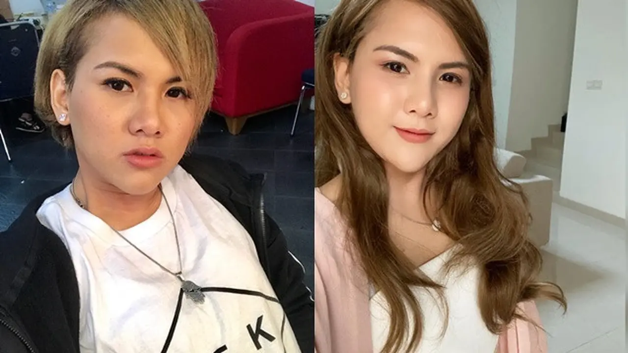6 Potret Evelyn dengan Gaya Rambut Panjang, Bikin Pangling