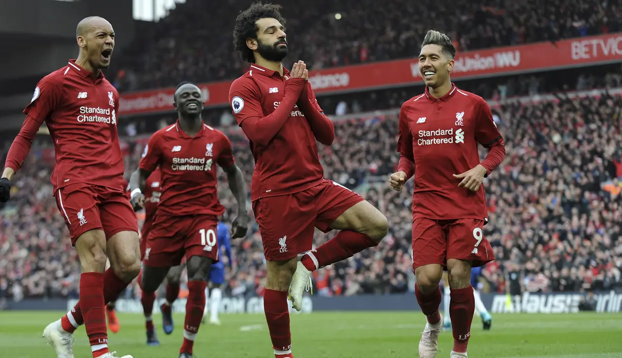 6. Liverpool (Anfield) – 52.983 penonton. (AP/Rui Vieira)