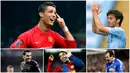 Berikut ini sembilan pembajakan transfer pemain paling sensasional di jagat sepak bola Eropa. Tiga diantaranya, Cristiano Ronaldo, Ronaldinho dan yang terbaru adalah David Silva. (Foto-foto AP dan AFP)