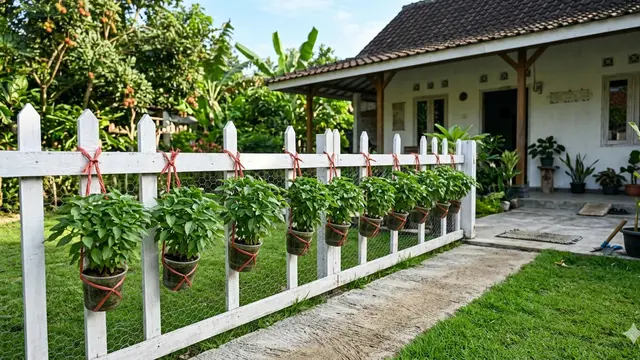 Inspirasi Tanaman Kemangi Gantung untuk Pekarangan. Gemini