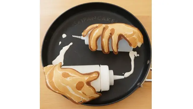 Pria Ini Buat Pancake Dengan Bentuk Menarik, 5 Hasilnya Bikin Takjub