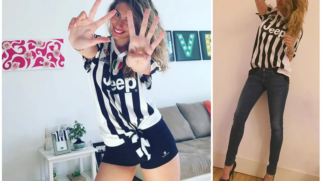 Intip Putri Cantik Allegri Karaoke Lagu Juventus (udah)