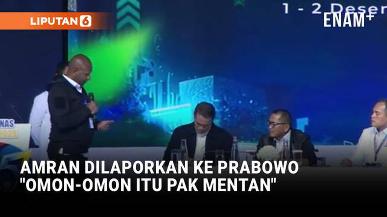 Amran Ngaku Dilaporkan Seseorang ke Presiden Prabowo, Dibilang "Mentan Omon-Omon"