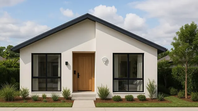 Desain Rumah 1 Lantai Simple dan Estetik yang Lagi Tren 2025/ Ilustrasi AI