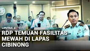 RDP Temuan Fasilitas Mewah di Lapas Cibinong