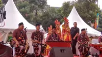 Gambang Kromong Jadi Pengiring Musik di Puncak Cap Go Meh (Foto: Okti Nur Alifia)