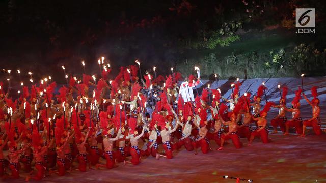 Detik-Detik Para Atlet Legendaris Nyalakan Obor Asian Games 2018