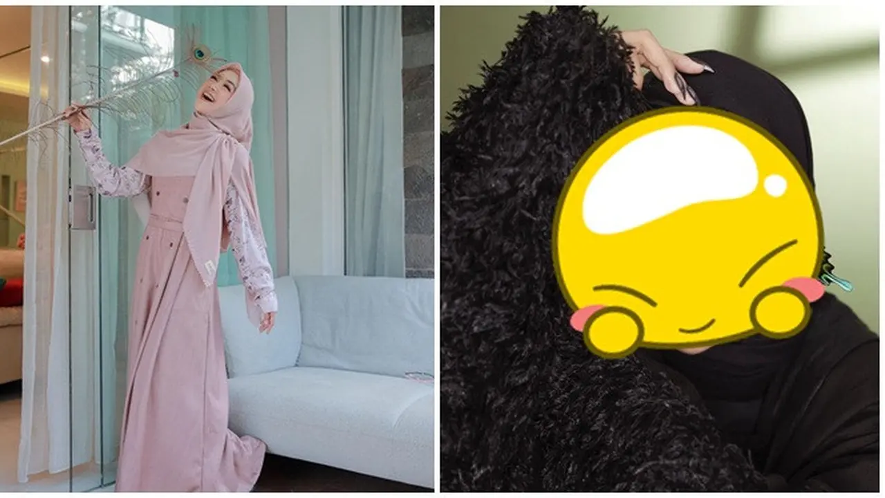 Bikin Pangling, Intip 5 Gaya Pemotretan Ria Ricis Kenakan Gaun Serba Hitam