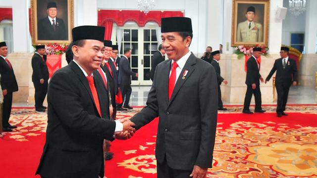 Presiden Jokowi Lantik Budi Arie Setiadi sebagai Menkominfo