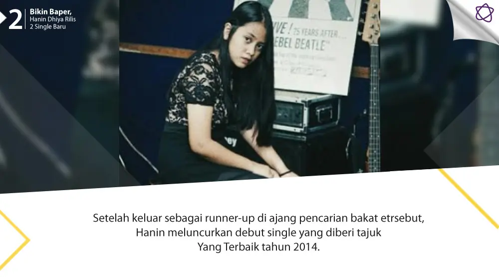 Bikin Baper, Hanin Dhiya Rilis 2 Single Baru. (Foto: Instagram/hanindhiyaatys, Desain: Nurman Abdul Hakim/Bintang.com)