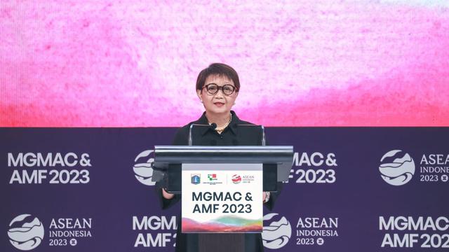 Menteri Luar Negeri (Menlu) RI Retno Marsudi ASEAN