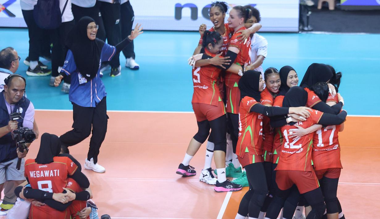 Tim voli putri Jakarta Pertamina Enduro (JPE) juara Proliga 2026. (Dok. PBVSI)
