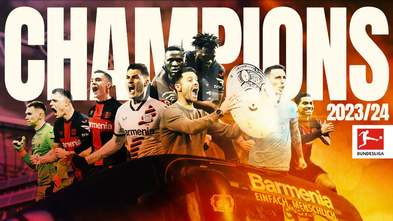 Bundesliga - Ilustrasi Bayer Leverkusen Juara Bundesliga Musim 2023/2024