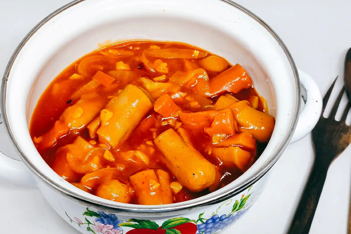 tumis sosis