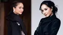 Gita Gutawa saat memakai outfit hitam seperti Nagita Slavina ini curi perhatian. Ia benar-benar bak saudara kembar dari ibu Rafathar dan Rayyanza, Foto keduanya yang bak saudara kembar ini pun banjir pujian dari netizen. (Liputan6.com/IG/gitagut/raffinagita1717)