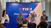 Diskusi Regenerasi Sektor Logistik: Peluang & Tantangan yang diadakan oleh TIKI pada Senin (23/10/2023) di Jakarta - (Vatrischa Putri Nur Sutrisno/Liputan6.com)