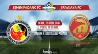 Semen Padang FC Vs Sriwijaya FC (Bola.com/Adreanus Titus)