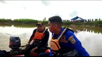 Seorang petani di Konawe Selatan, hilang diterkam buaya saat sedang buang air besar di sungai.