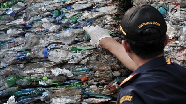 Bea Cukai Kirim Balik 135 Ton Sampah Plastik ke Australia