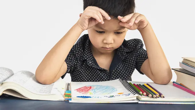 Beberapa tips untuk membuat anak lebih konsentrasi saat belajar di rumah