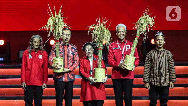 Ganjar dan Megawati buka rakernas ke 4 PDIP