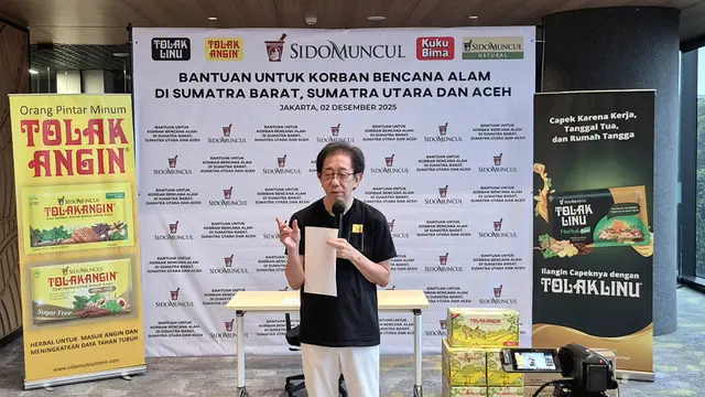 Sido Muncul Kucurkan Bantuan Senilai Rp900 Juta untuk Korban Bencana Alam di Sumatra