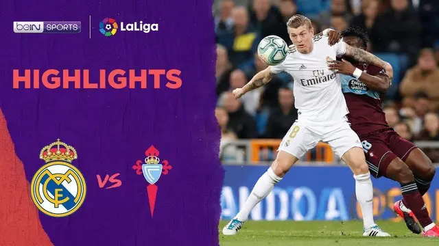 Beriita Video Highlights La Liga, Real Madrid Vs Celta Vigo 2-2