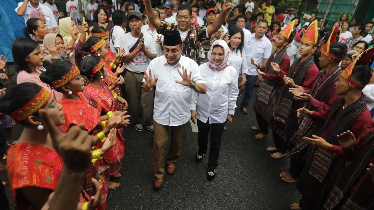 Salawat Badar Sambut Edy Rahmayadi di Tapanuli Tengah