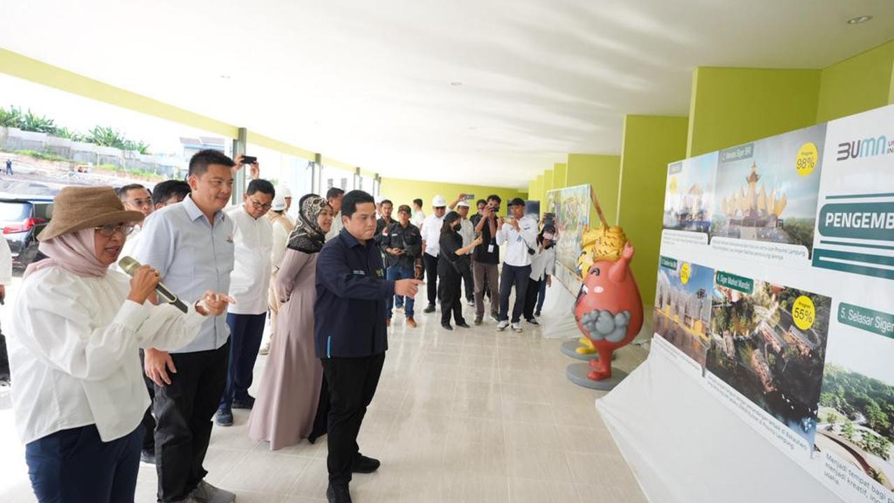 Menteri BUMN Erick Thohir memperkirakan Themepark terbaru di Lampung, Krakatau Park sudah sudah dapat beroperasi dan dinikmati bersama pada bulan April 2023.